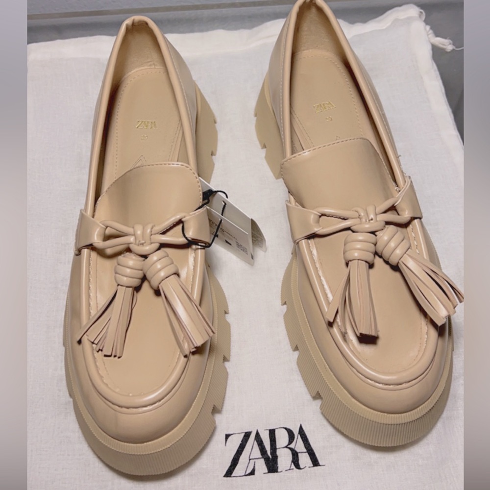 Buckle Loafers With Tassels